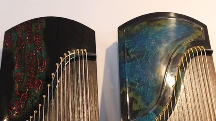 一臺(tái)古箏"彈出"兩岸情緣