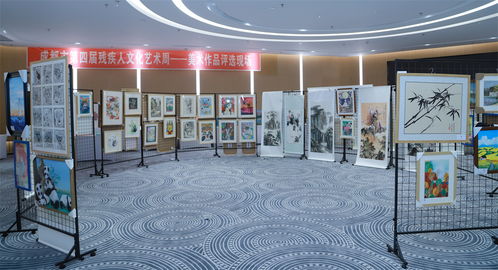 近500件殘疾人作品參展 成都市第四屆殘疾人文化藝術周開展